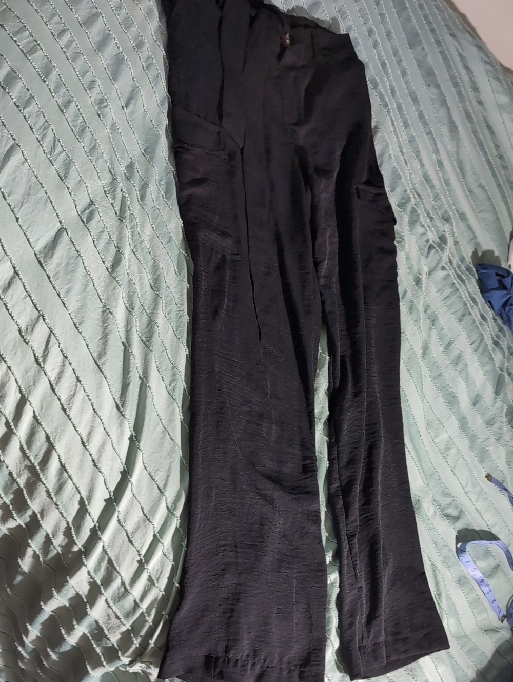 NWOT Size S Style Xchange Vintage Black Cargo Pants